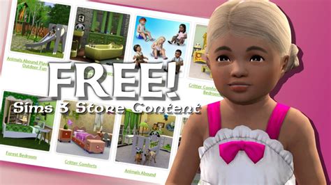 sims 3 store content free